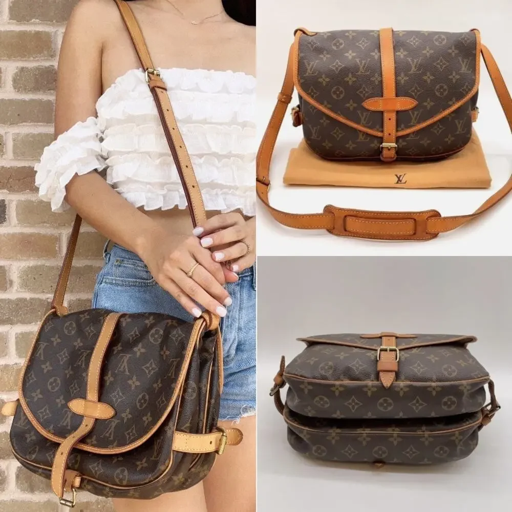 💎✨Authentic✨💎Louis Vuitton Saumur 30 Crossbody with Dust bag